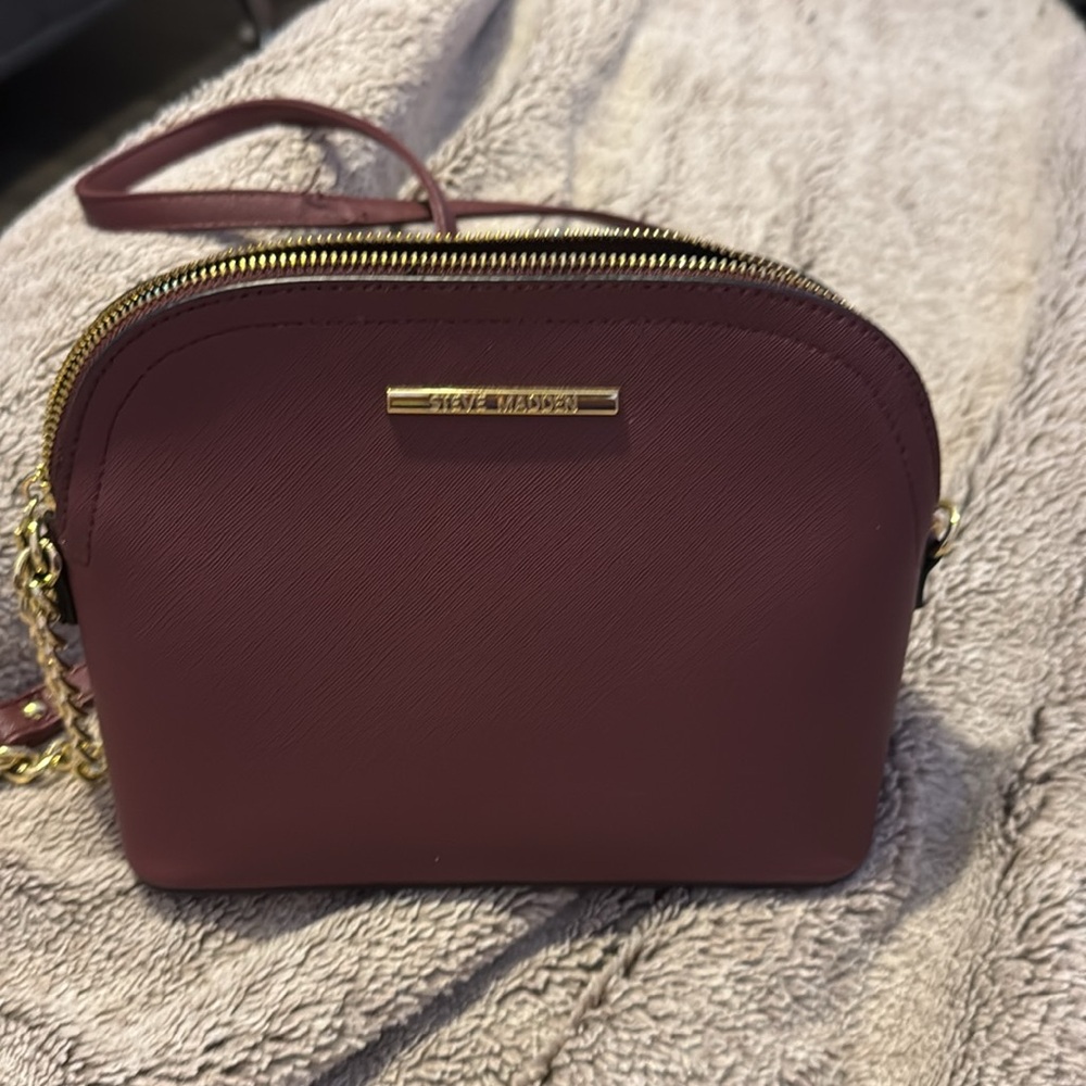 Steve Madden Burgundy Purse
